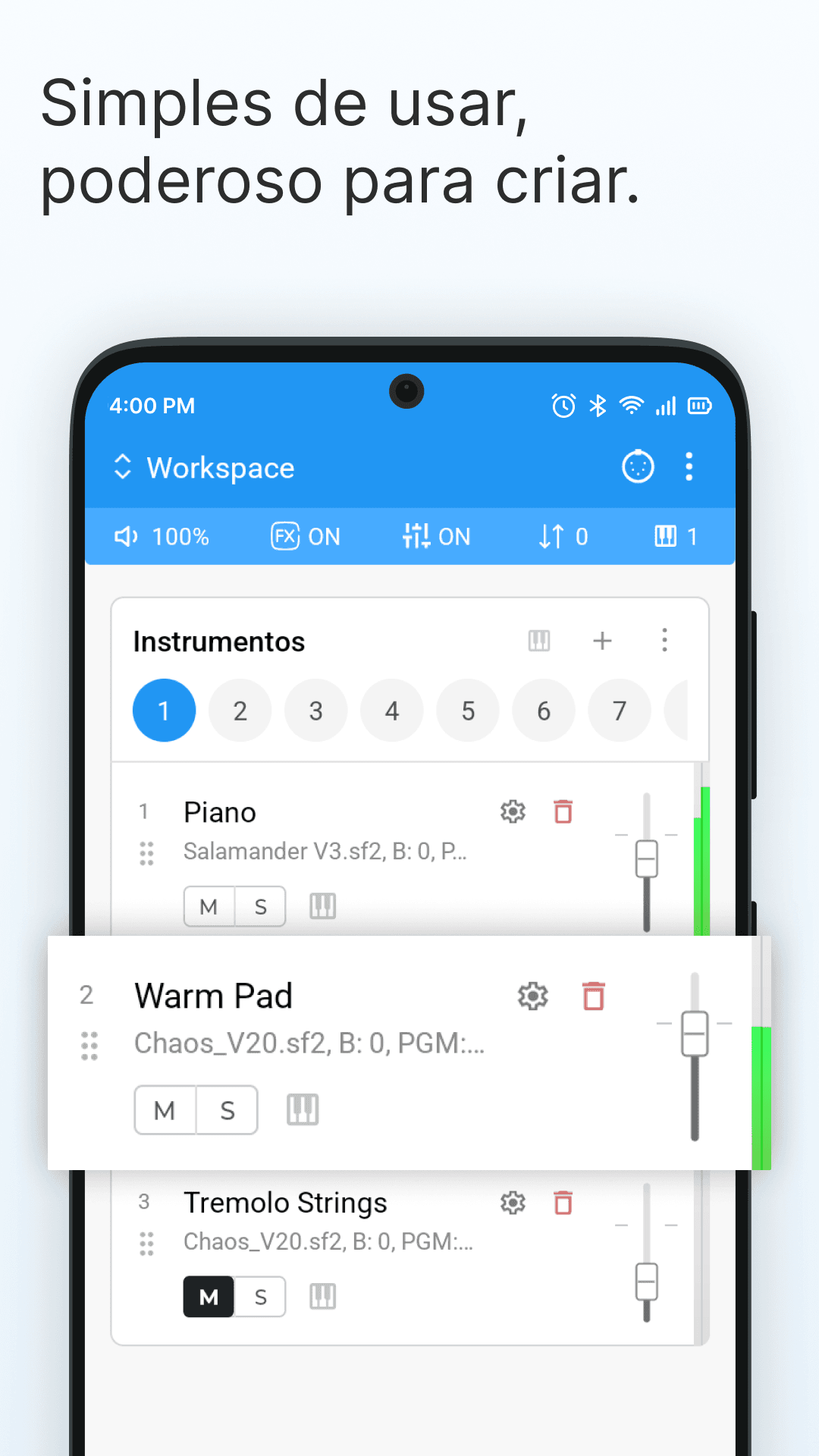 OctanaSynth Screen 1