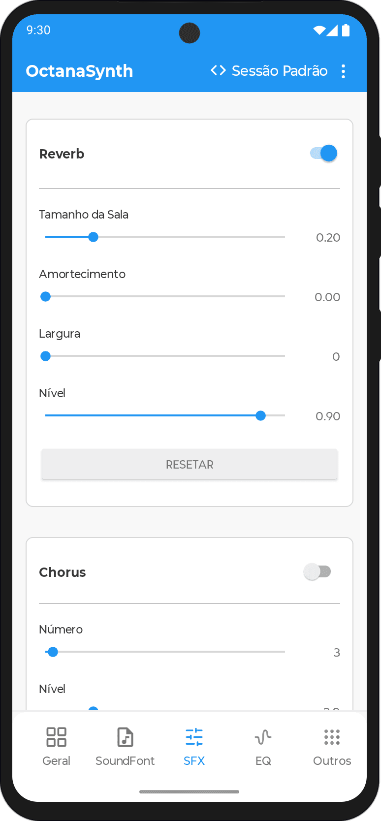 OctanaSynth Screen 7